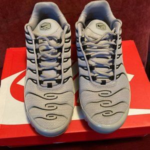 Nike Air Max Plus, Size 9.5, Color Grey, Condition Gently Used
